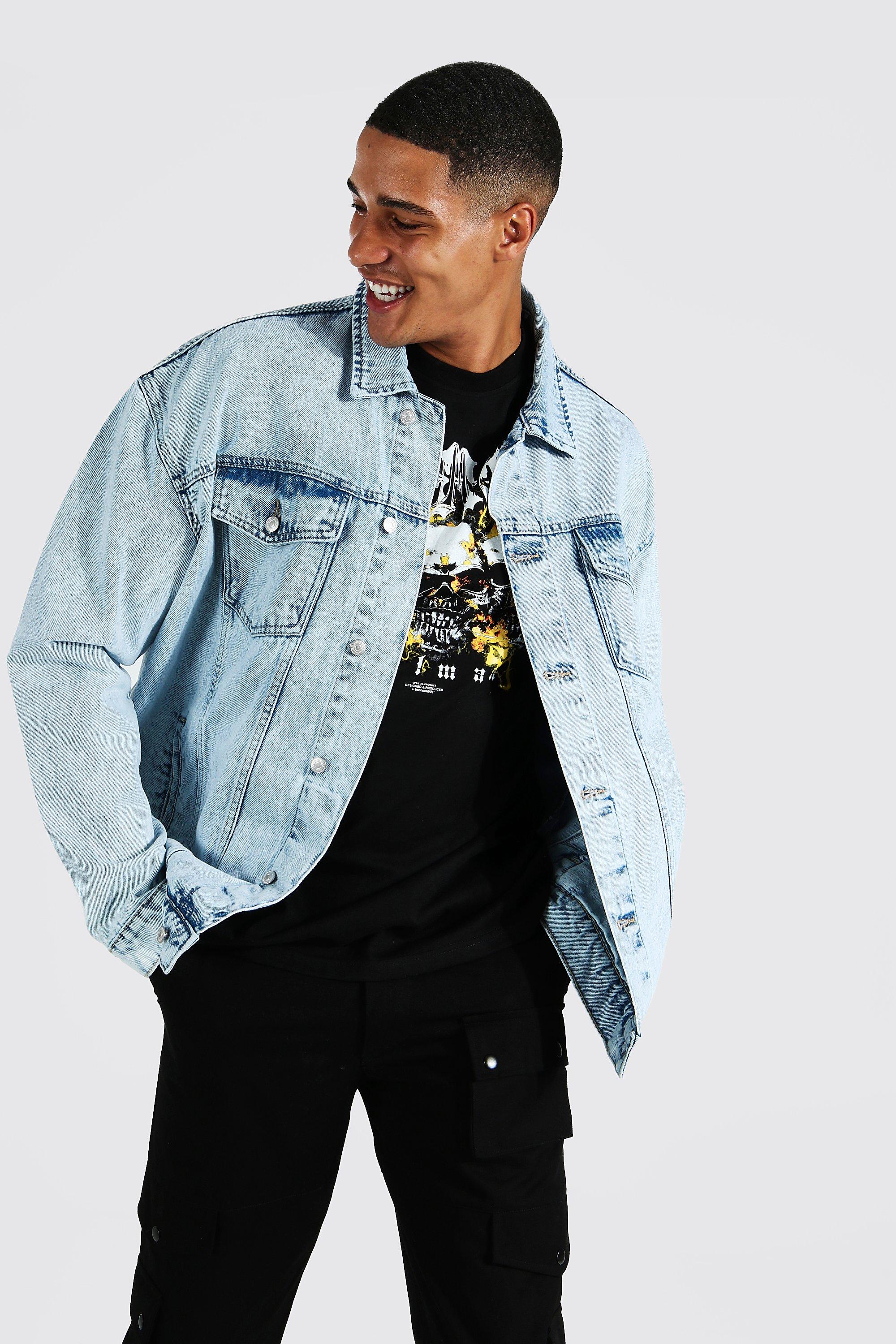【新品】Denim Over Mens Jacket Boohoo ME